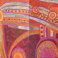 Betty Chimney and Raylene Walatina