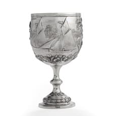 A Lake Windermere Yacht Club racing trophy, 1864
