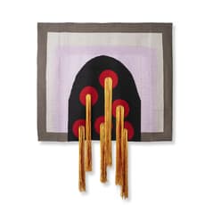 Liz Collins (American), Goodnight Hearth Wall Tapestry (2021)