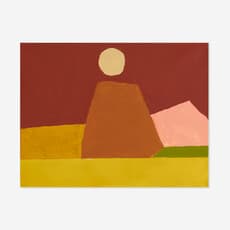 Etel Adnan, Untitled (2014)