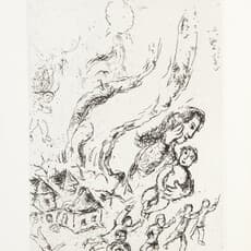 Marc Chagall, Lettre a Marc Chagall IV (1969)