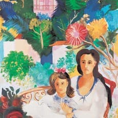 Cícero Dias, Motherhood (1950-1959)
