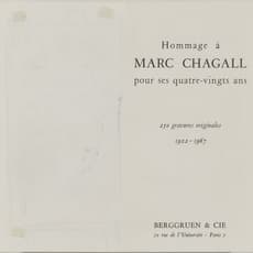 Marc Chagall, Hommage à Marc Chagall pour Vava