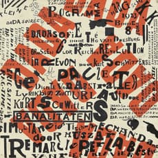 Theo Van Doesburg & Kurt Schwitters