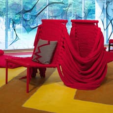 Liz Collins (American), Conversation (2015) by Liz Collins