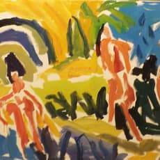Bayard Hollins, Bathers (2016)