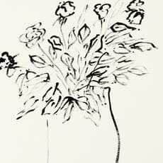 Etel Adnan, Flowers (1996)