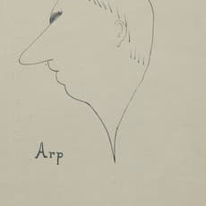 Michel Seuphor, Portrait de Hans Arp