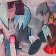 Emmi Whitehorse, Blue Tulip (1988)