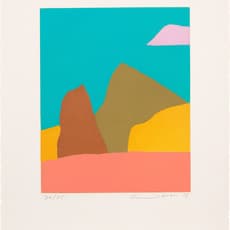 Etel Adnan, Californie (California) (2017)