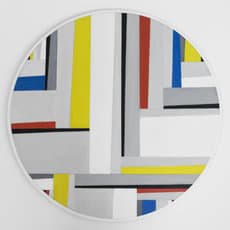 Fritz Glarner, Relational Painting Tondo No #27 (1953) by Fritz Glarner
