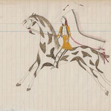 attributed to Wanbli Hito (Roan Eagle, b.1863), Lakota