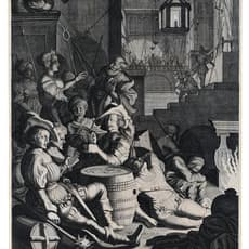 Willem Outgertsz Akersloot after Pieter de Molijn