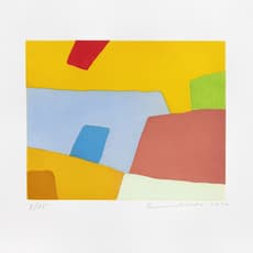 Etel Adnan, Désordre (2020) by Etel Adnan