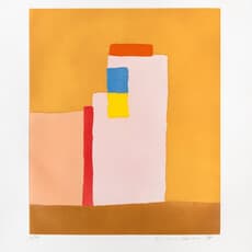 Etel Adnan, Adobe (2018) by Etel Adnan