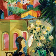Cícero Dias, Lady at the Mirror (1950's)