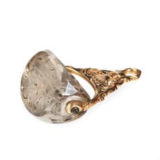 Admiral Viscount Bridport’s gold and hardstone armorial swivel fob seal