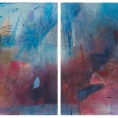 Emmi Whitehorse, Kin Nah Zin #278 (diptych) (N/A)