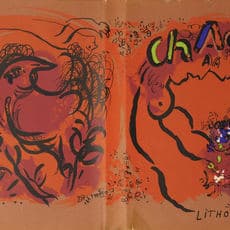 Marc Chagall, Lihographie Original Print Marc Chagall (1960)