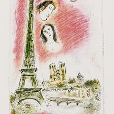 Marc Chagall, Marc Chagall Lithographie I-IV (1960-1974)
