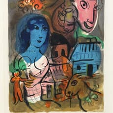 Marc Chagall, Twentieth Century Tribute to Marc Chagall (XXe Siècle Homage a Marc Chagall ) (1969)