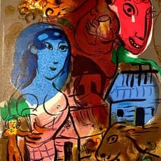 Marc Chagall, Hommage à Marc Chagall (1969)