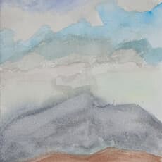 Etel Adnan, Mountains (2000) by Etel Adnan