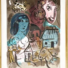 Marc Chagall, XXe Siècle Homage à Marc Chagall (1969)