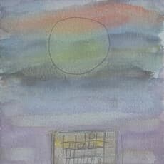 Etel Adnan, Sun (N/A) by Etel Adnan