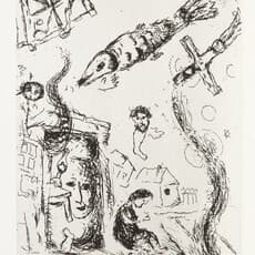 Marc Chagall, Lettre a Marc Chagall III (1969)