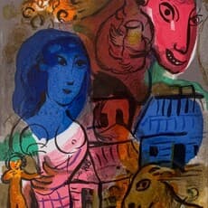 Marc Chagall, Homage to Marc Chagall (XXe Siecle) (1969)