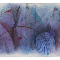 Emmi Whitehorse, Blue Larkspur (1991) by Emmi Whitehorse