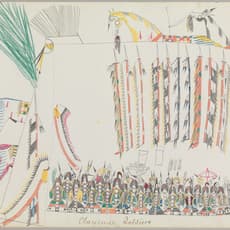 Attributed to Howling Wolf