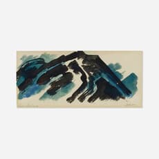 Etel Adnan, Mount Tamalpais by Etel Adnan