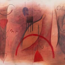 Emmi Whitehorse, #808 “Chíí (Red Oxide)” (1990)