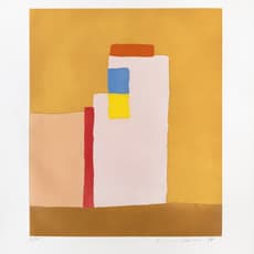 Etel Adnan, Adobe (2017) by Etel Adnan