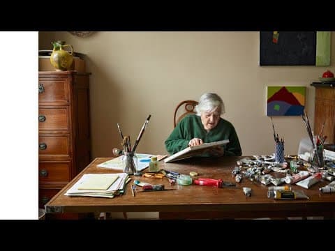 Etel Adnan in Conversation with Sabine Schaschl, Paris 2015