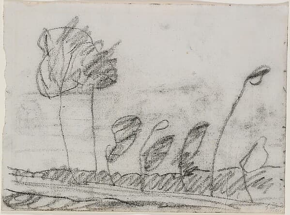 Seven Trees by Paula Modersohn-Becker