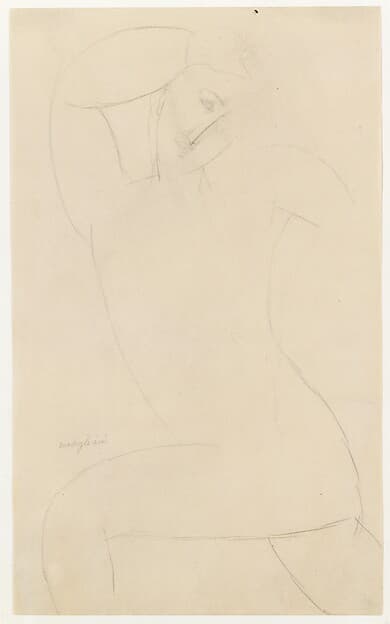 Standing Nude by Amedeo Modigliani